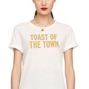 Toast of Town Kate Spade Shirt 🥂